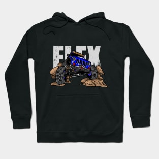 Blue Jeep Flex Hoodie